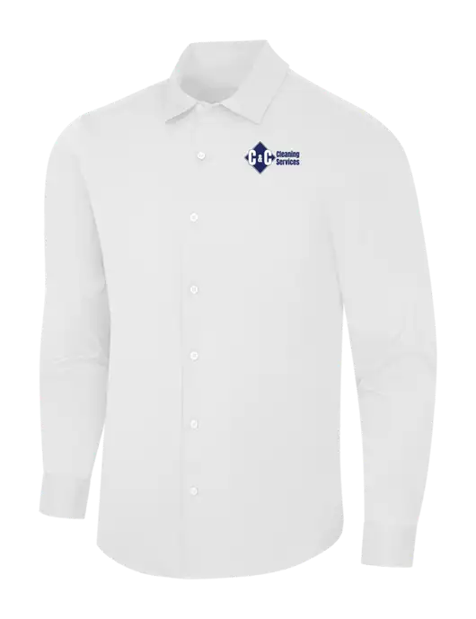 White City Stretch Shirt w/C & C Cleaning Services Logo