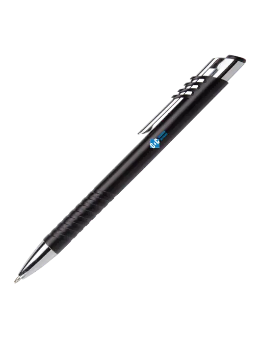 Schirhart Black Pen - Black Ink w/C & C Cleaning Services Logo