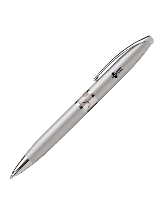 Illusion Silver Pen - Black Ink w/C & C Cleaning Services Logo