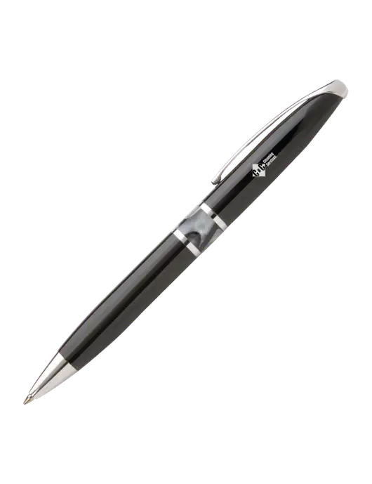 Illusion Black Pen - Black Ink w/C & C Cleaning Services Logo