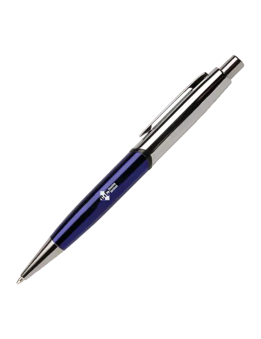 Chimera Blue Pen - Black Ink w/C & C Cleaning Services Logo