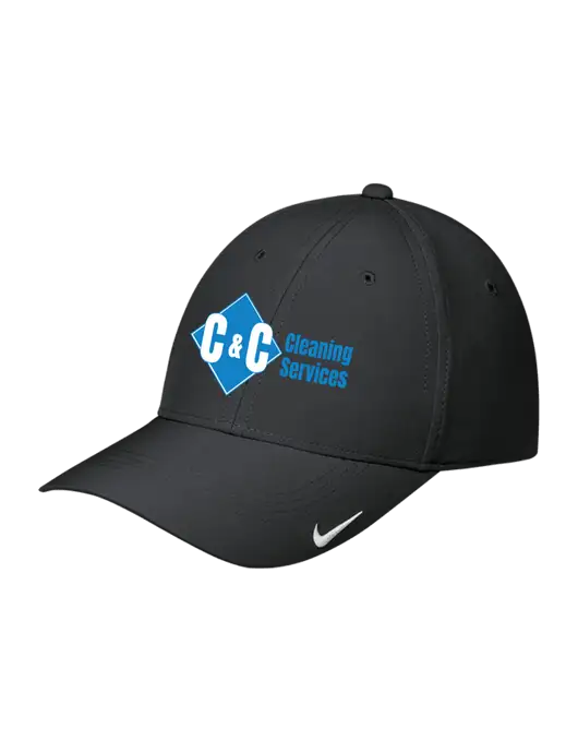 Nike Black Dri-FIT Legacy Cap w/C & C Cleaning Services Logo