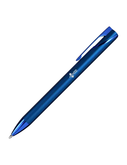 Navy HyperNova Ballpoint Pen - Black Ink w/C & C Cleaning Services Logo